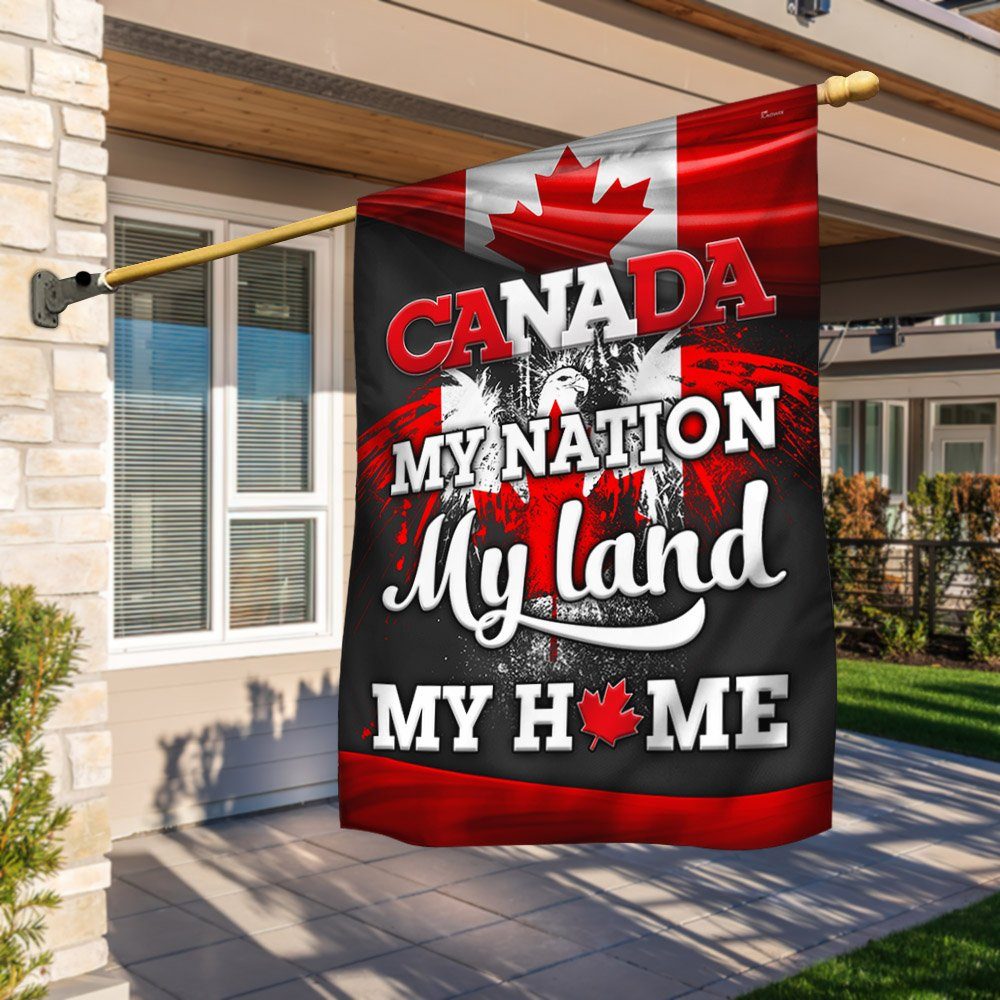 Proud Canadian Flag Canada My Nation My Land My Home MLH2230F