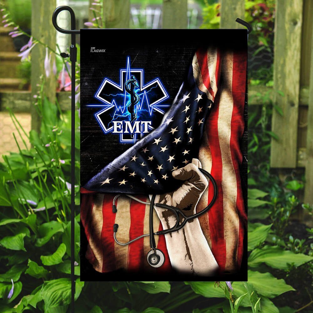Proud EMT Flag