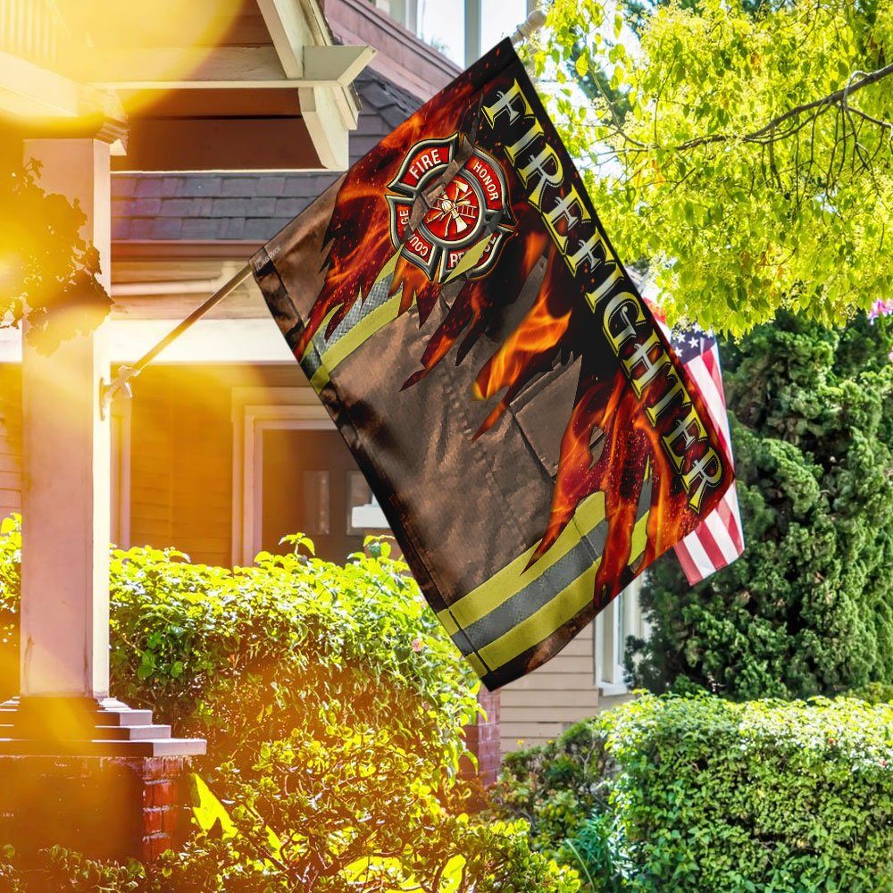Proud Firefighter Flag