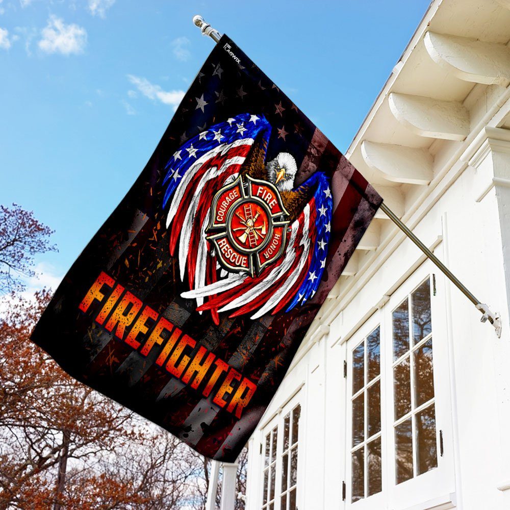 Proud Firefighter Flag