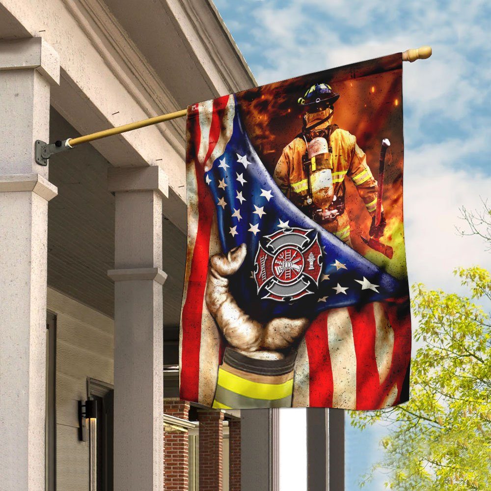Proud Firefighter Flag