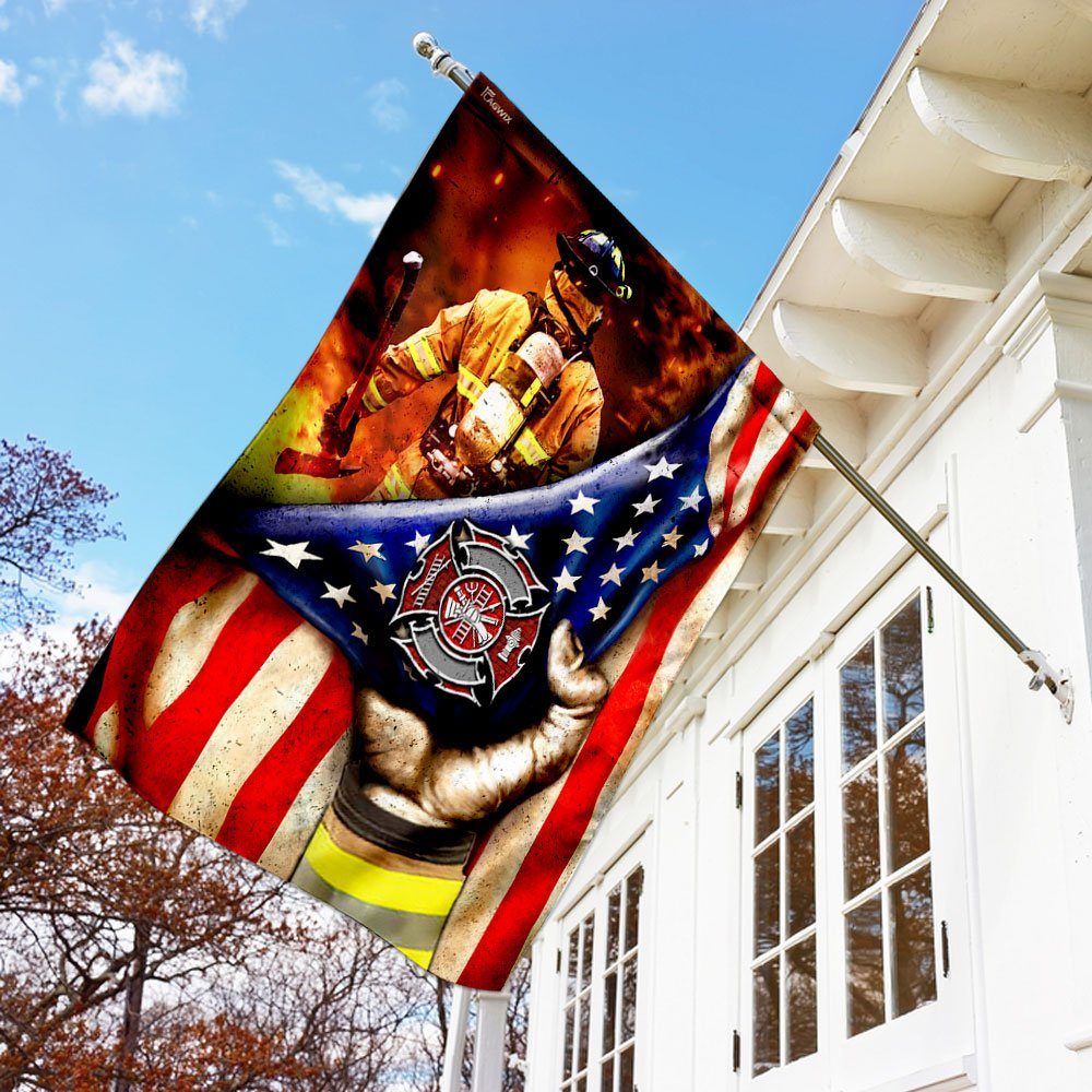 Proud Firefighter Flag