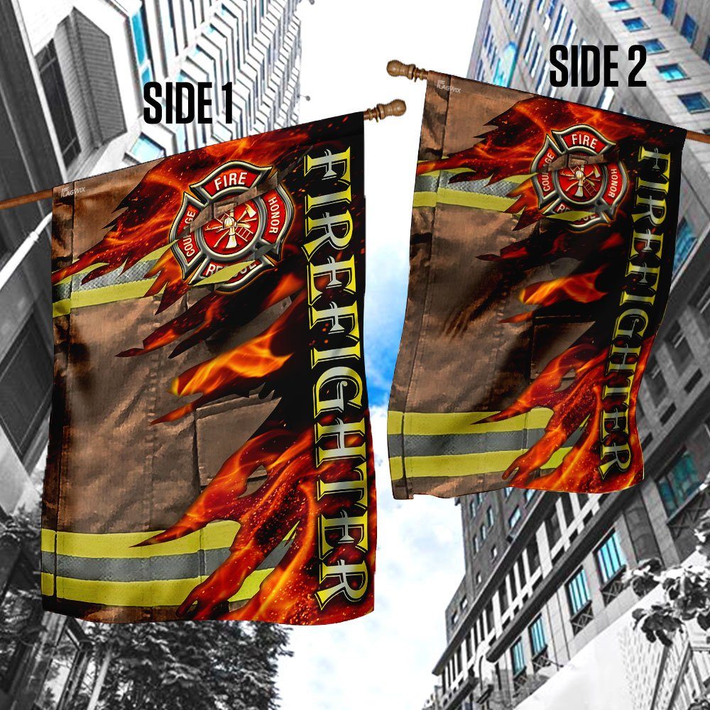 Proud Firefighter Flag