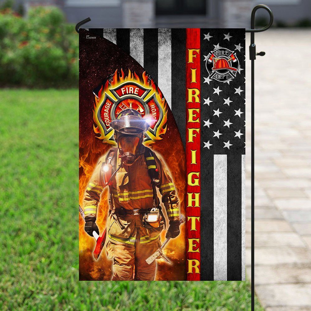 Proud Firefighter U.S Flag Proud Firefighter U.S Flag