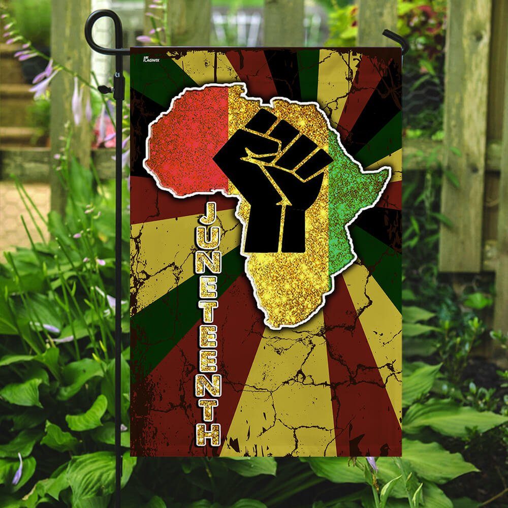 Proud Juneteenth African Flag