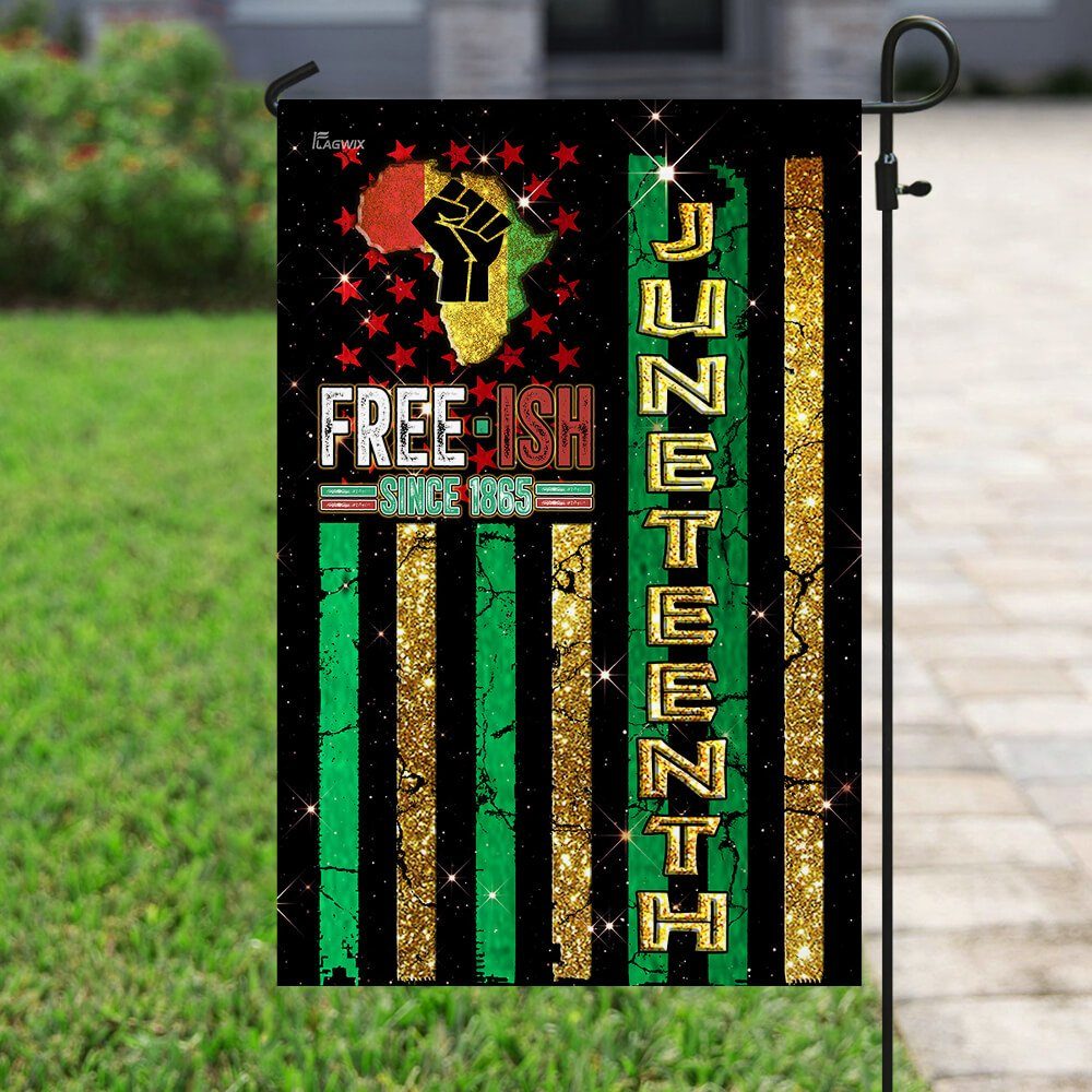 Proud Juneteenth Flag