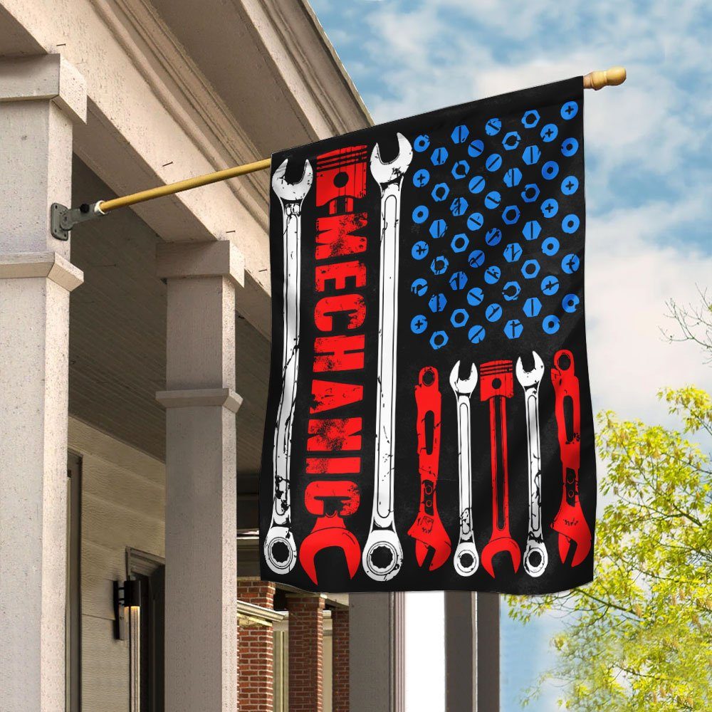 Proud Mechanic Flag