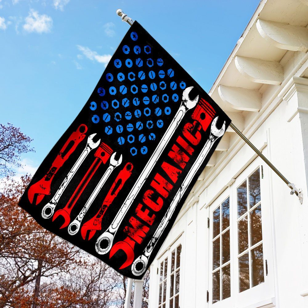 Proud Mechanic Flag