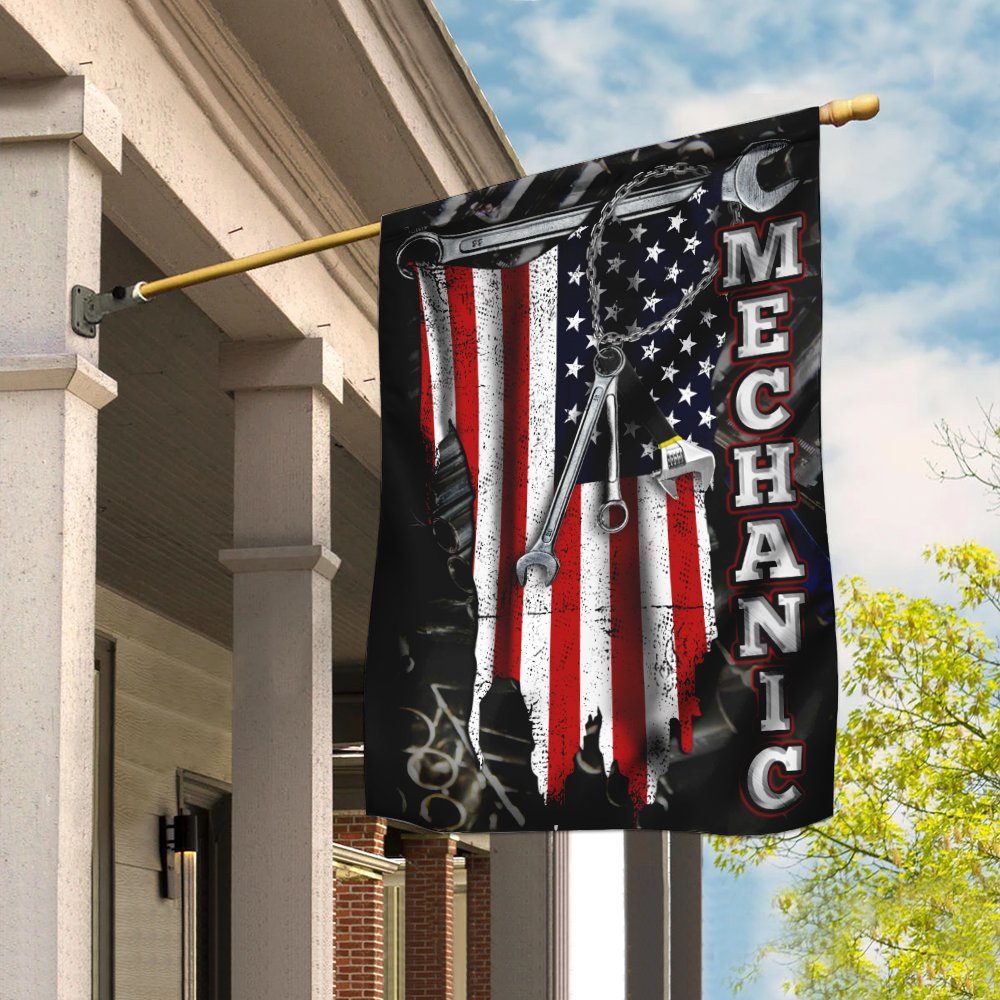 Proud Mechanic Flag