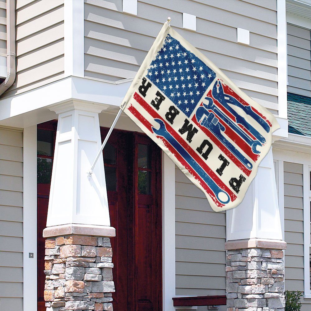 Proud Plumber Flag Proud Plumber Flag