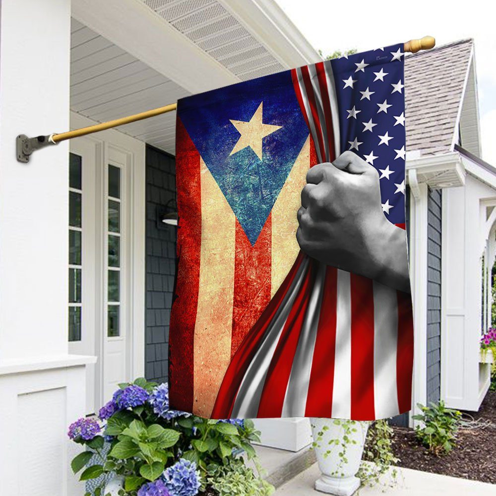 Puerto Rico American Flag QNN126F