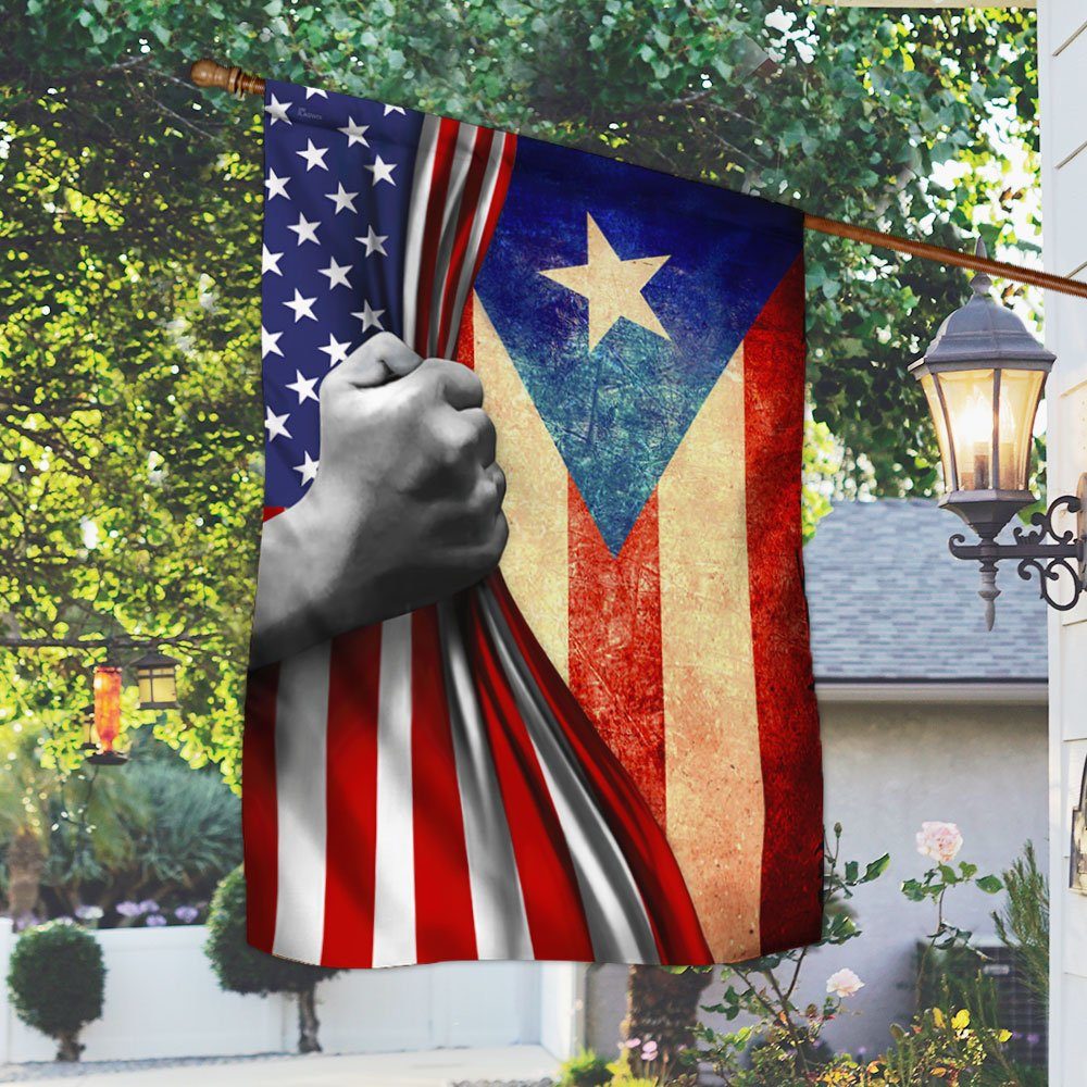 Puerto Rico American Flag QNN126F
