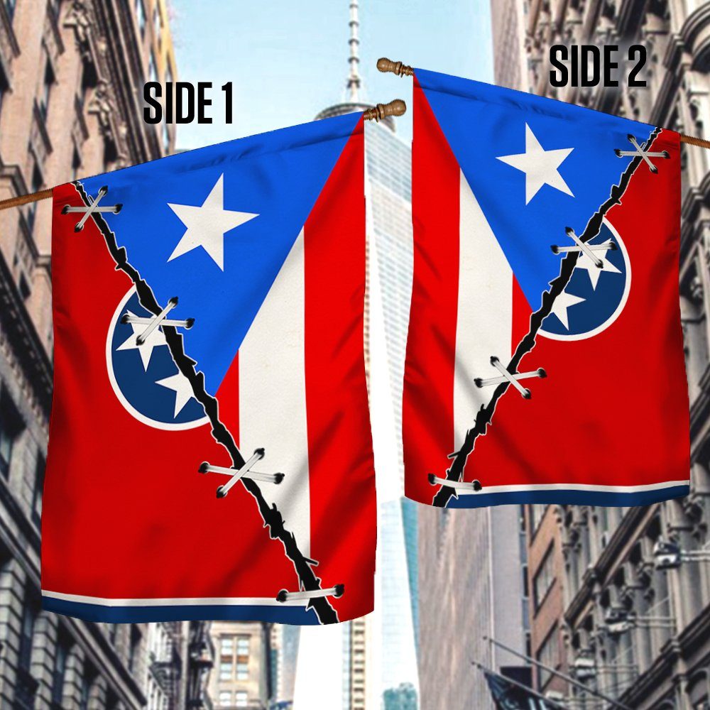 Puerto Rico And Tennessee Flag ANT204F
