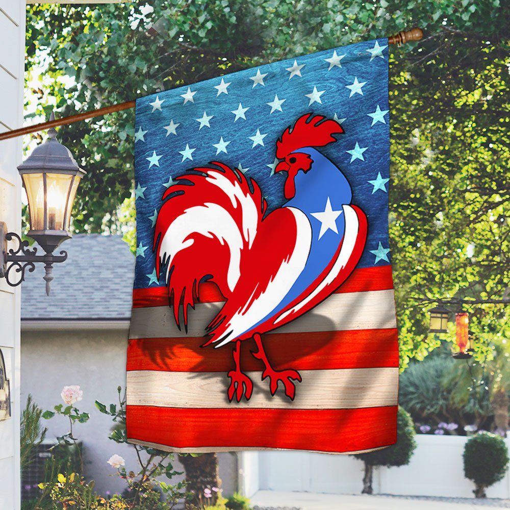 Puerto Rico Flag Rooster Lnt270f Flagwix 4475