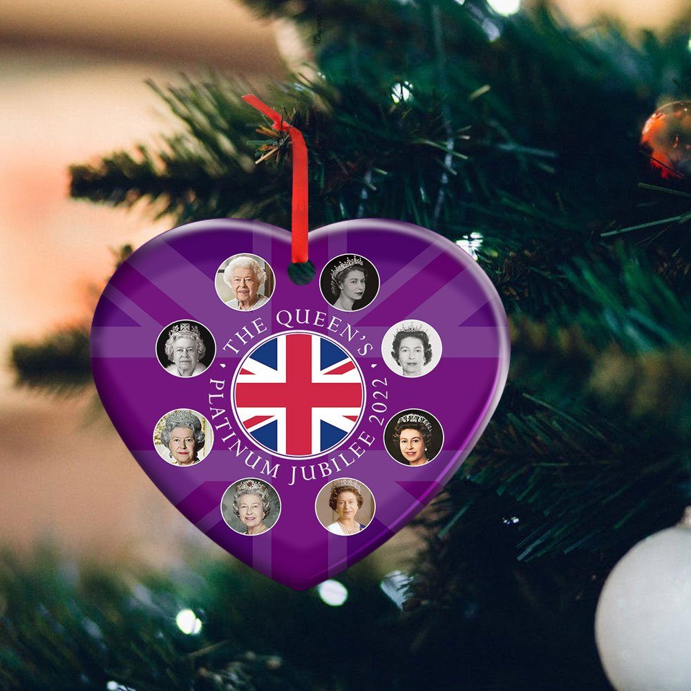 Queen Elizabeth II Memorial Ornament TQN514O