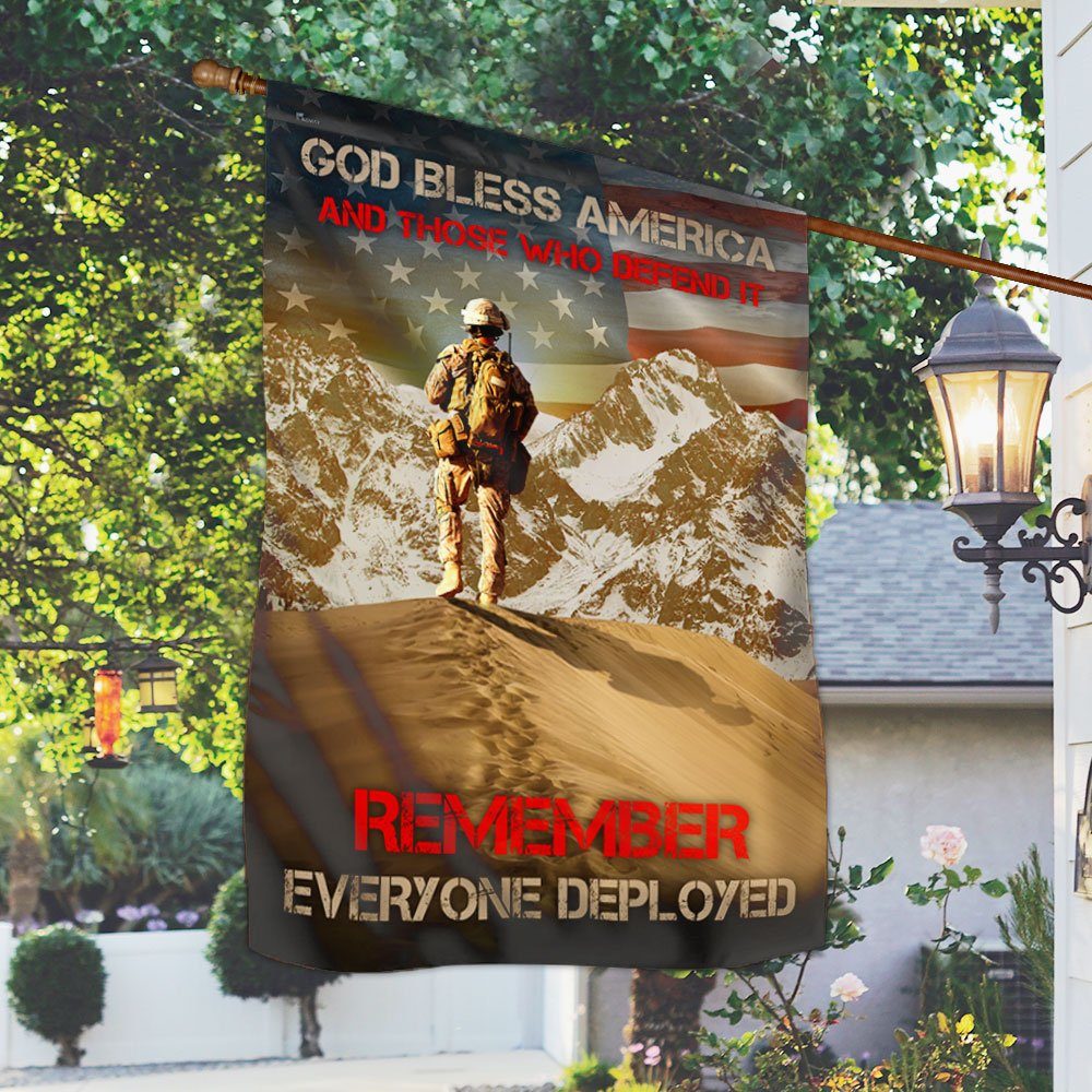 R.E.D Friday Flag Remember Everyone Deployed MBH150F