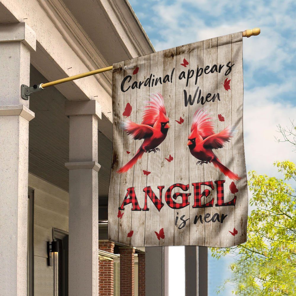 Red Cardinal Flag