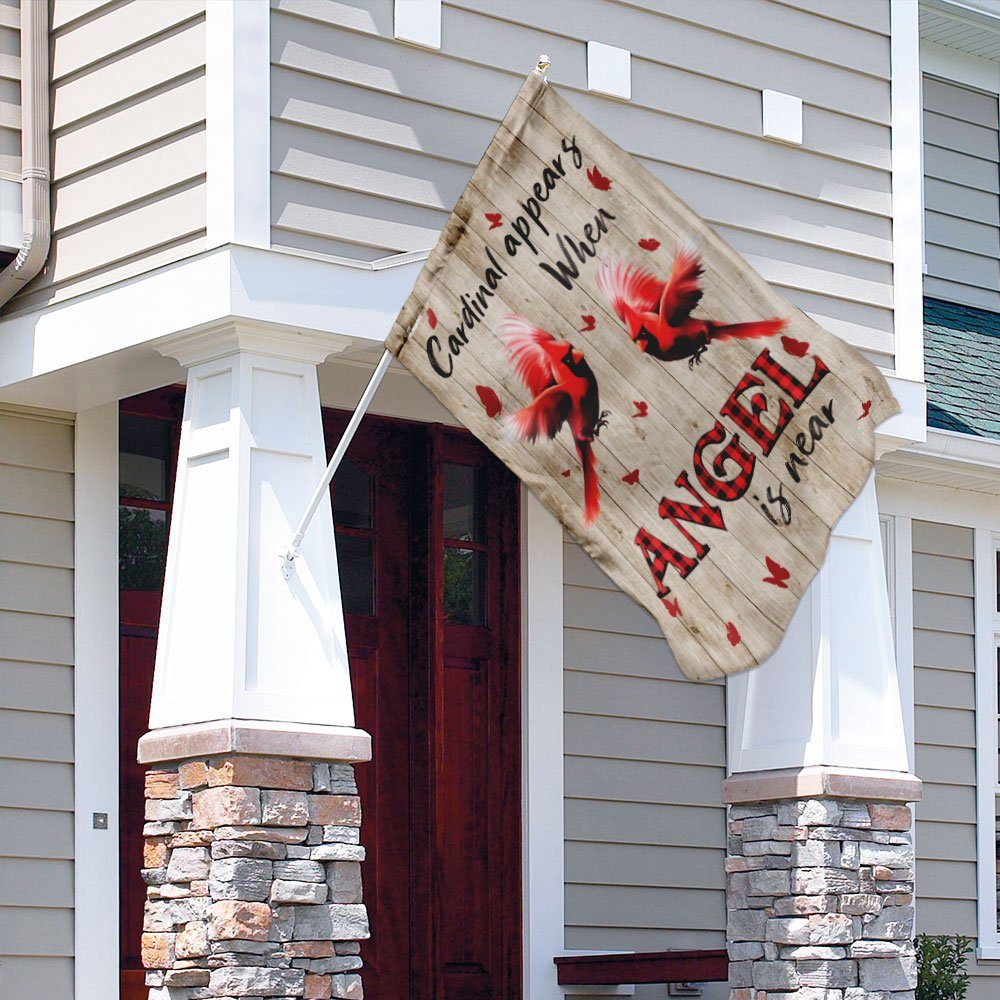 Red Cardinal Flag Red Cardinal Flag