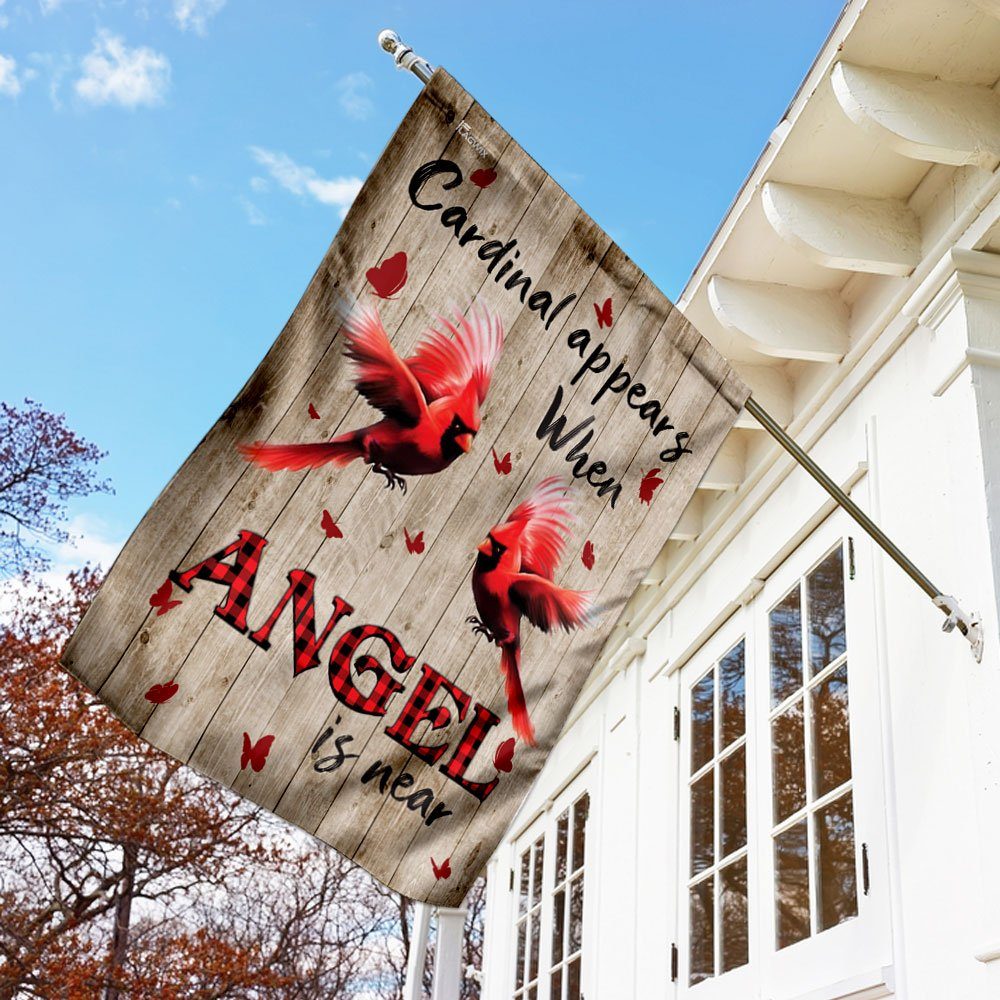 Red Cardinal Flag