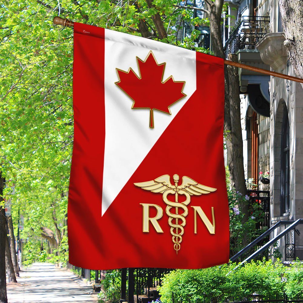 Registered Nurse Canadian Flag TRL1302Fv2