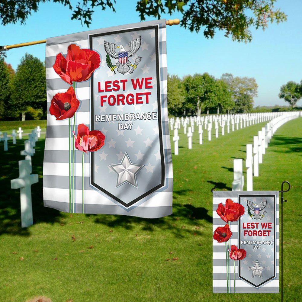 Remembrance Day Flag Lest We Forget LNT577F Remembrance Day Flag Lest We Forget LNT577F