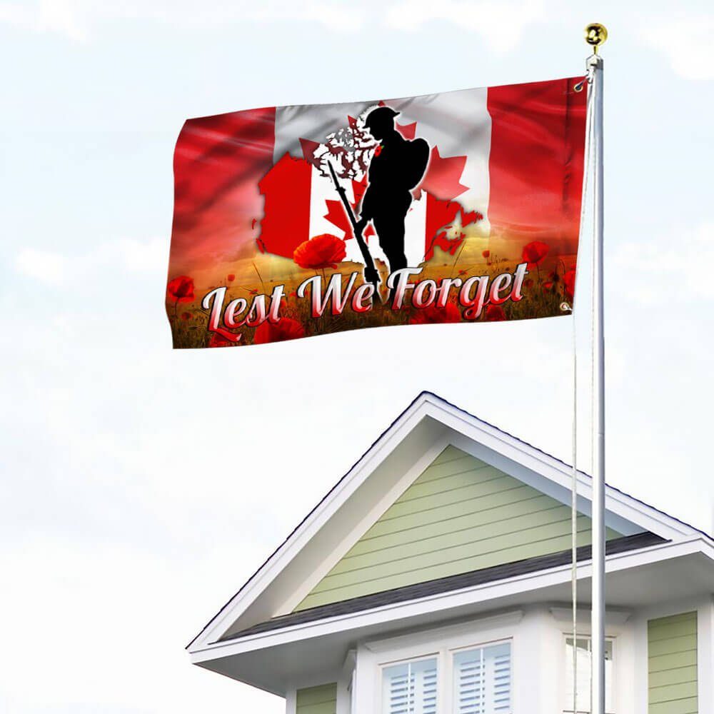 Remembrance Day Flag Lest We Forget THB3422GF Remembrance Day Flag Lest We Forget THB3422GF