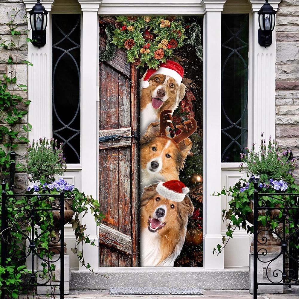 Rough Collie Door Cover Rough Collie Door Cover