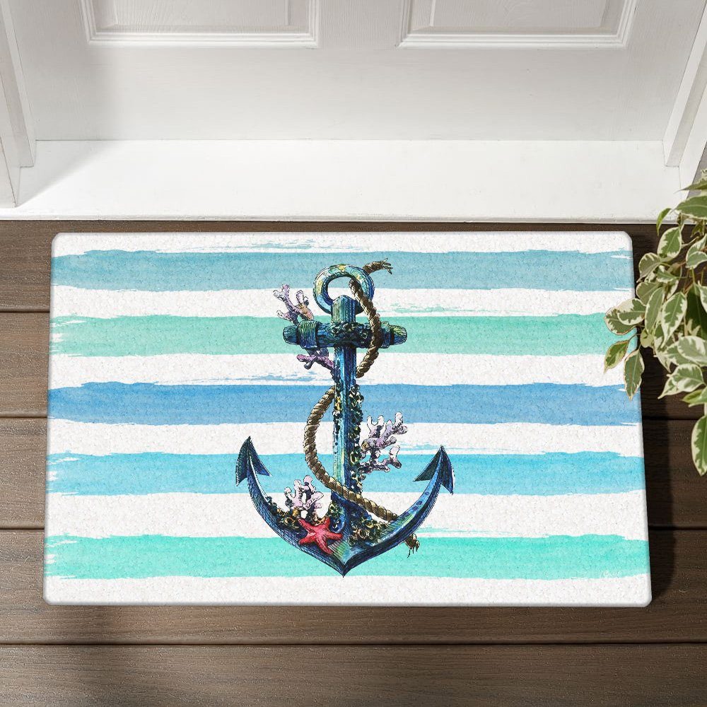 Sailor Anchor Doormat TRN1298DM