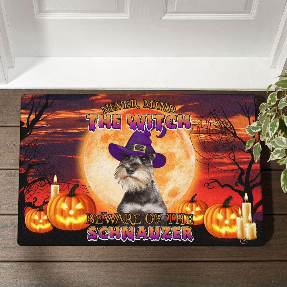 Schnauzer Doormat Halloween THB3296DM