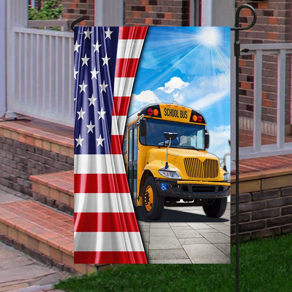 School Bus Driver Flag MLH1877F School Bus Driver Flag MLH1877F