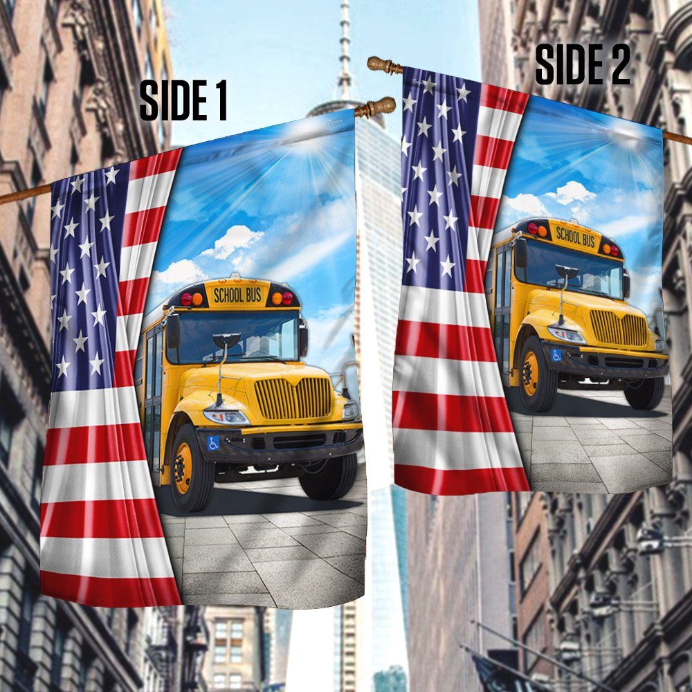 School Bus Driver Flag MLH1877F School Bus Driver Flag MLH1877F