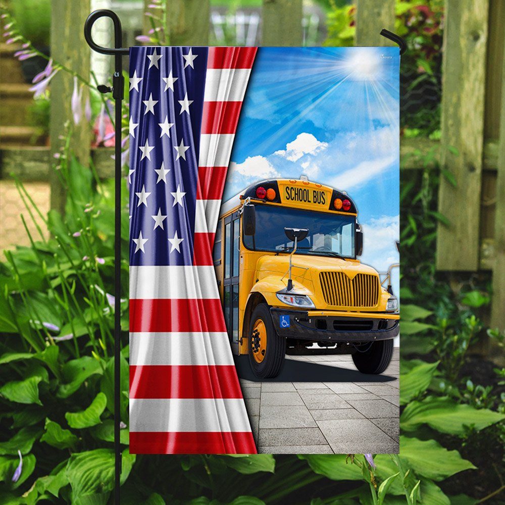 School Bus Driver Flag MLH1877F School Bus Driver Flag MLH1877F