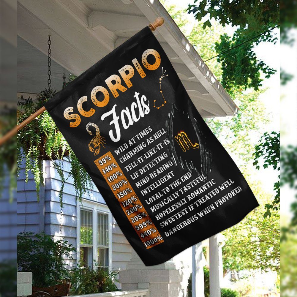 Scorpio Facts Flag Scorpio Facts Flag