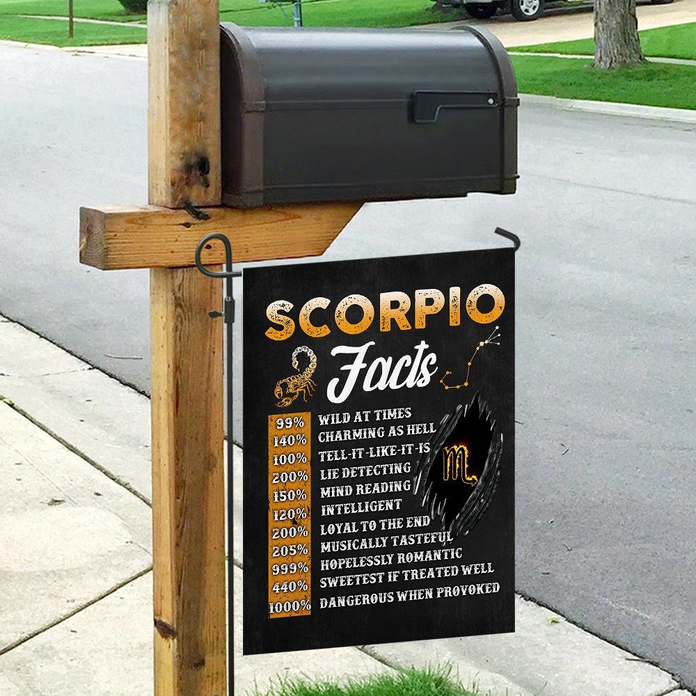 Scorpio Facts Flag Scorpio Facts Flag
