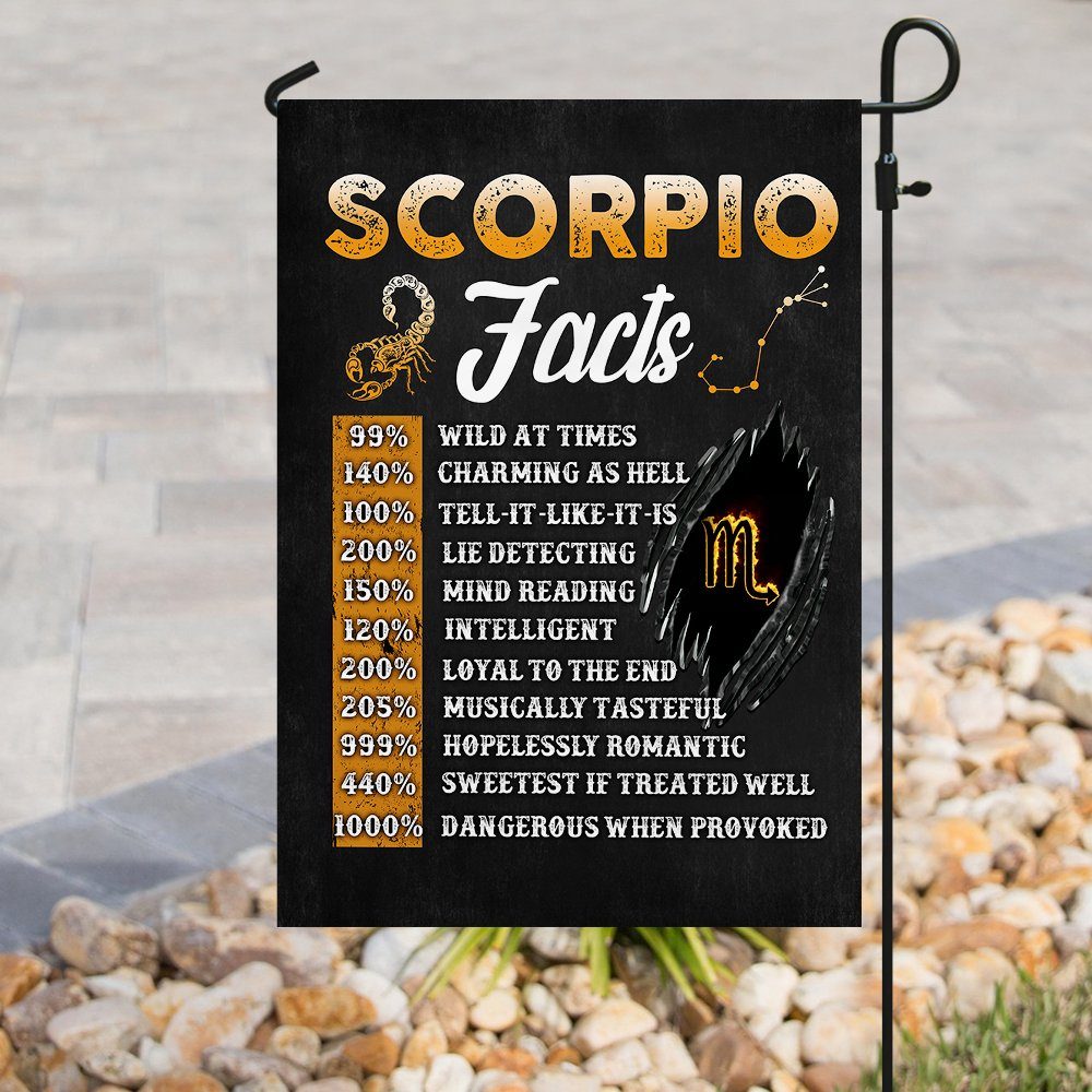 Scorpio Facts Flag Scorpio Facts Flag