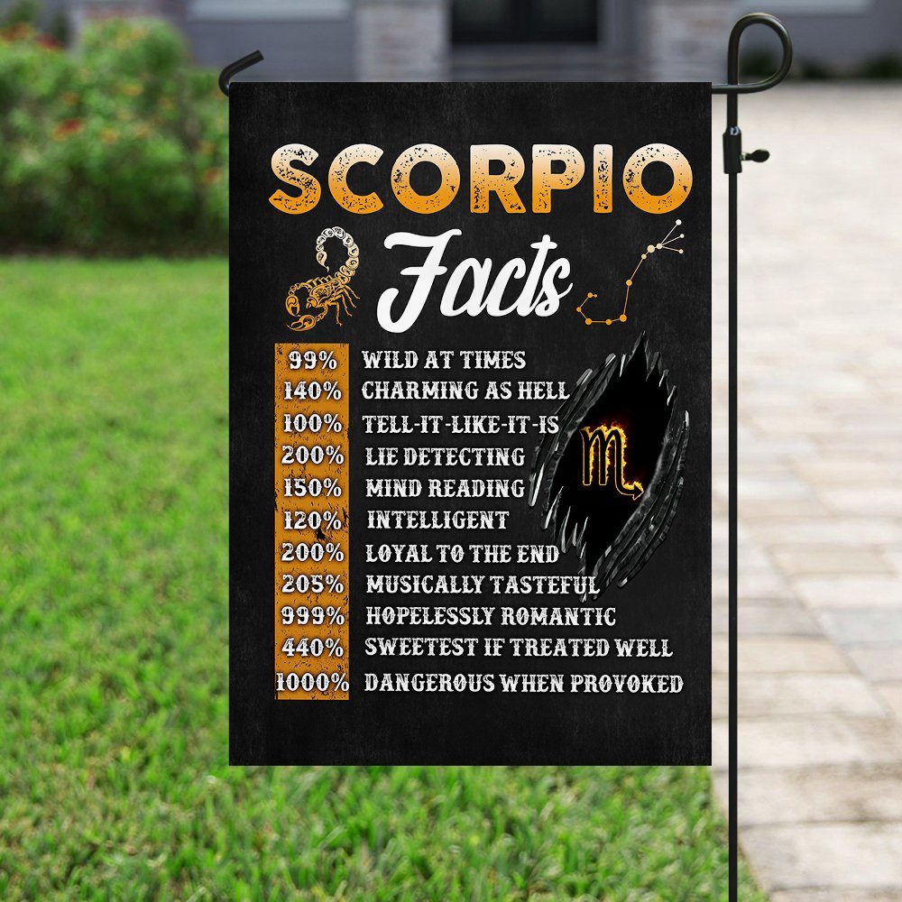 Scorpio Facts Flag Scorpio Facts Flag