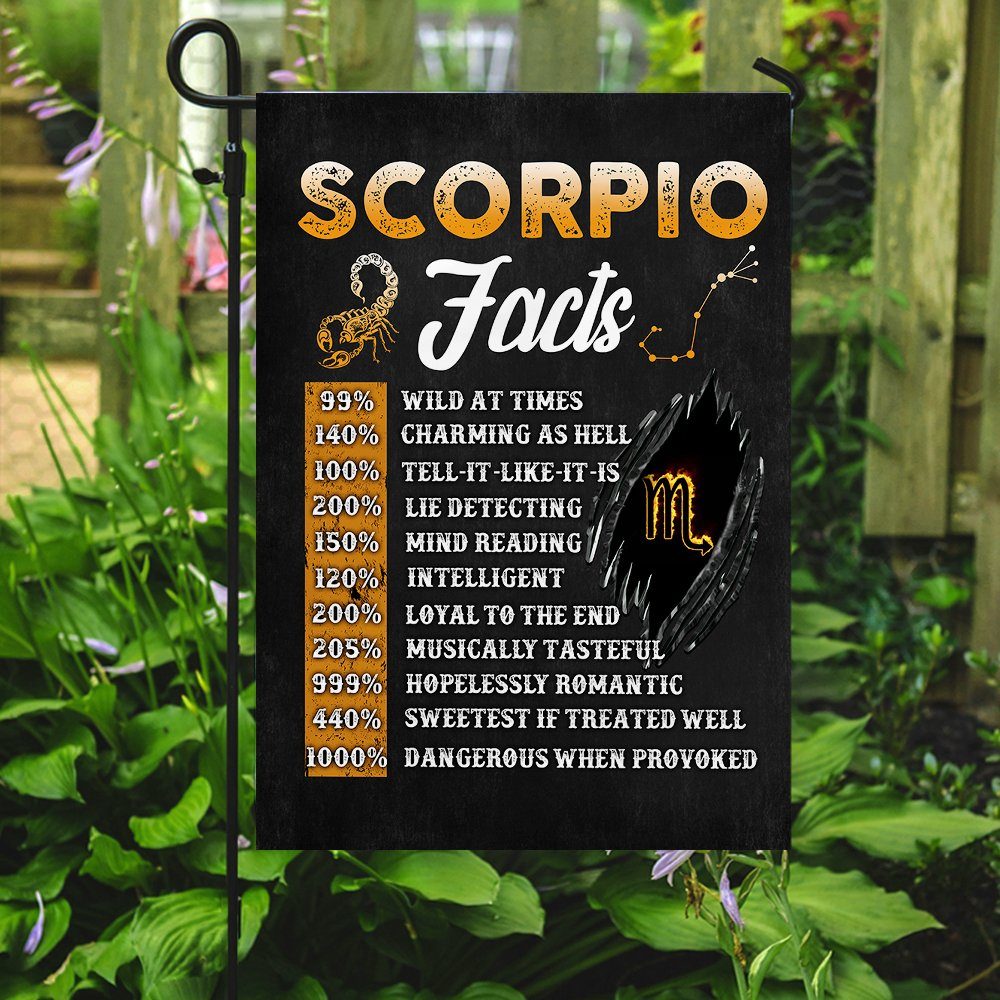 Scorpio Facts Flag Scorpio Facts Flag