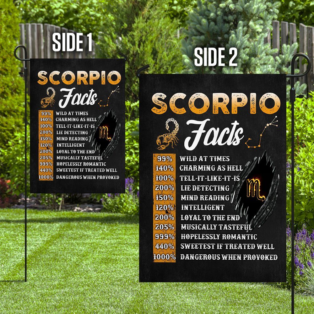 Scorpio Facts Flag Scorpio Facts Flag