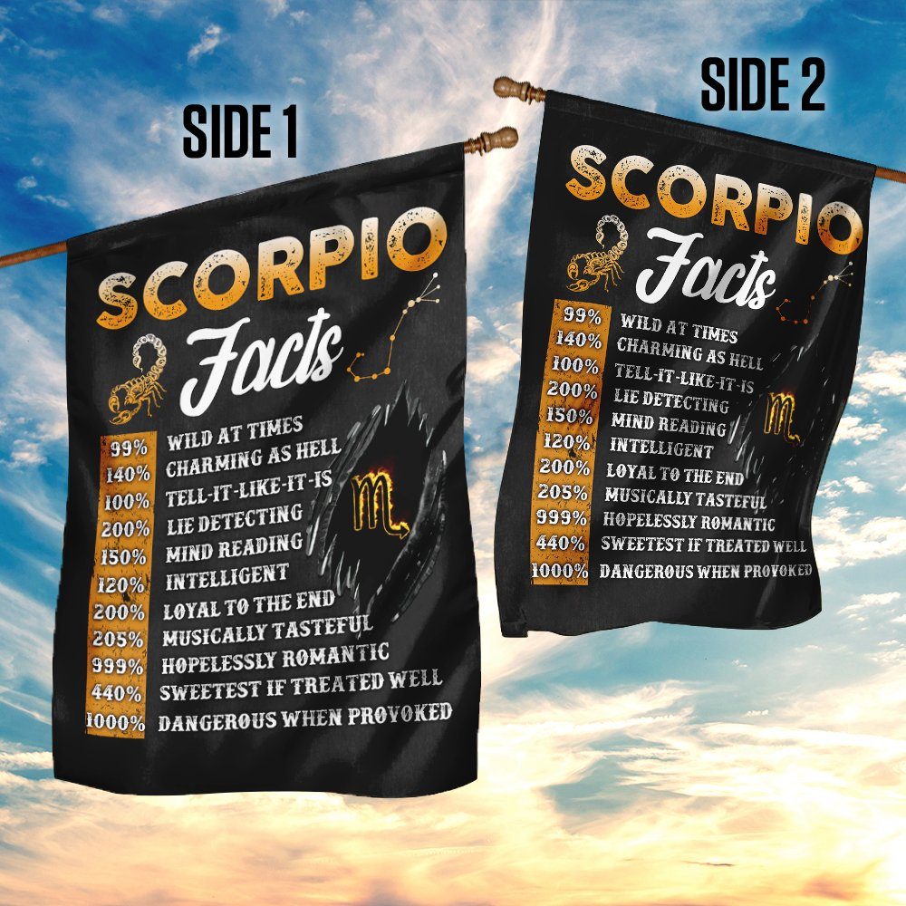 Scorpio Facts Flag Scorpio Facts Flag