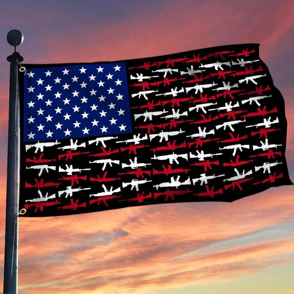 Second Amendment Grommet Flag TRN1102GF