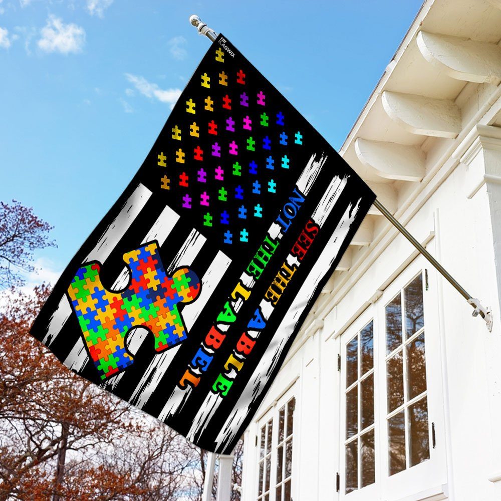 See The Able Not The Label Flag