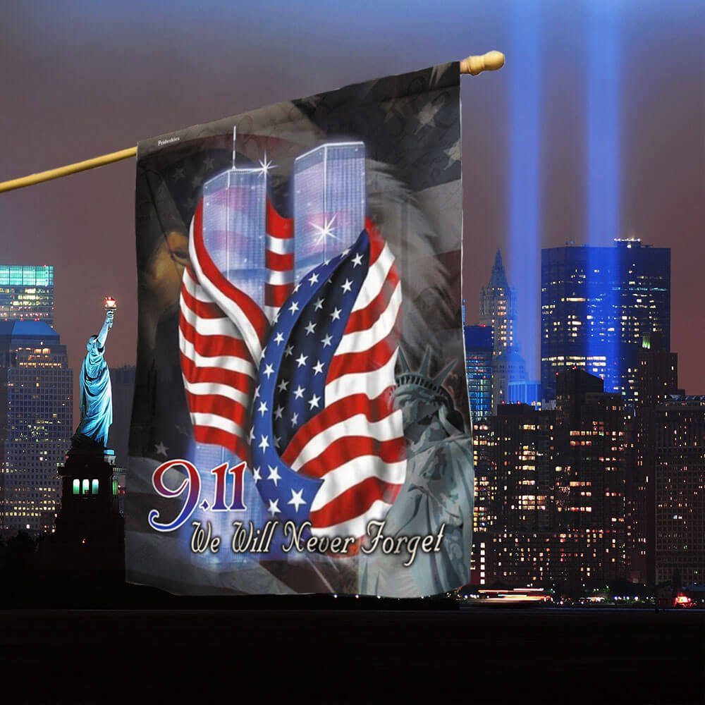 September 11th Never Forget 911 Flag