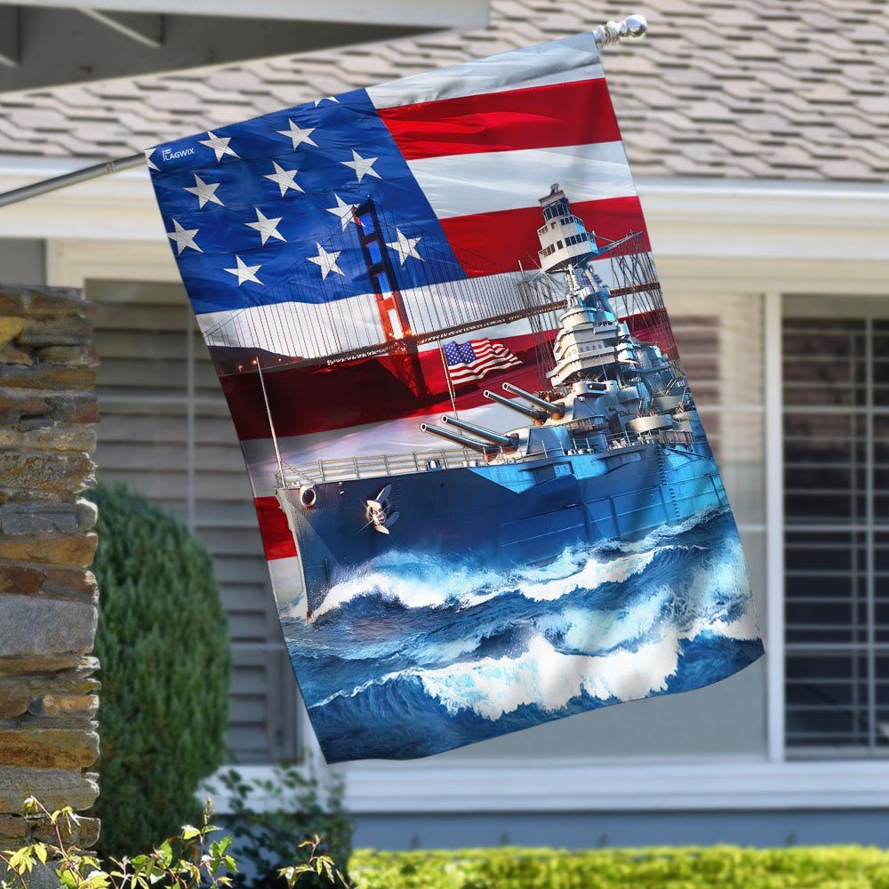 Ship American Flag MLH1659Fv1