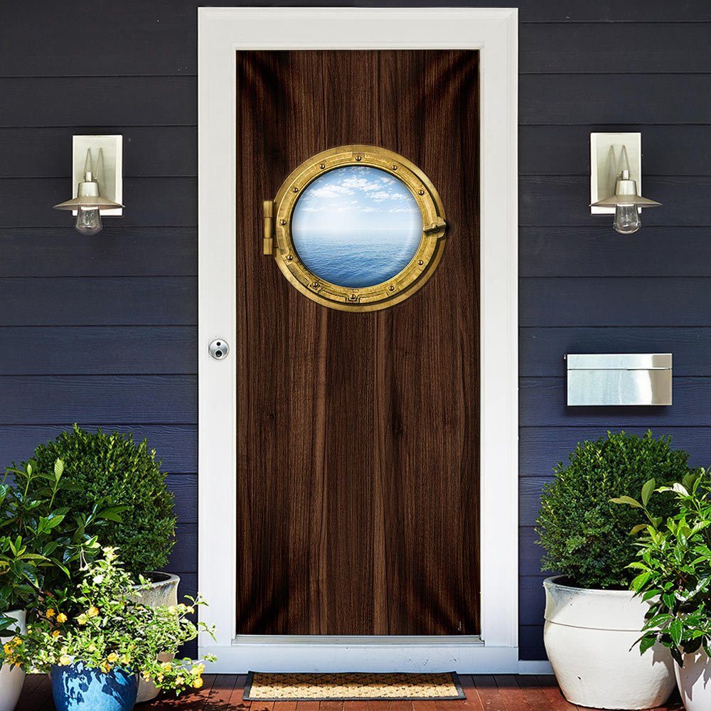 Ship Porthole Door Cover