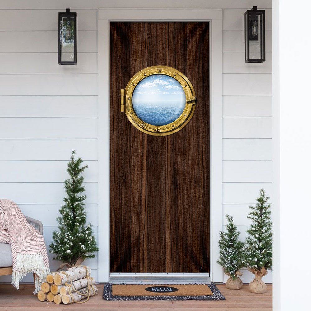 Ship Porthole Door Cover