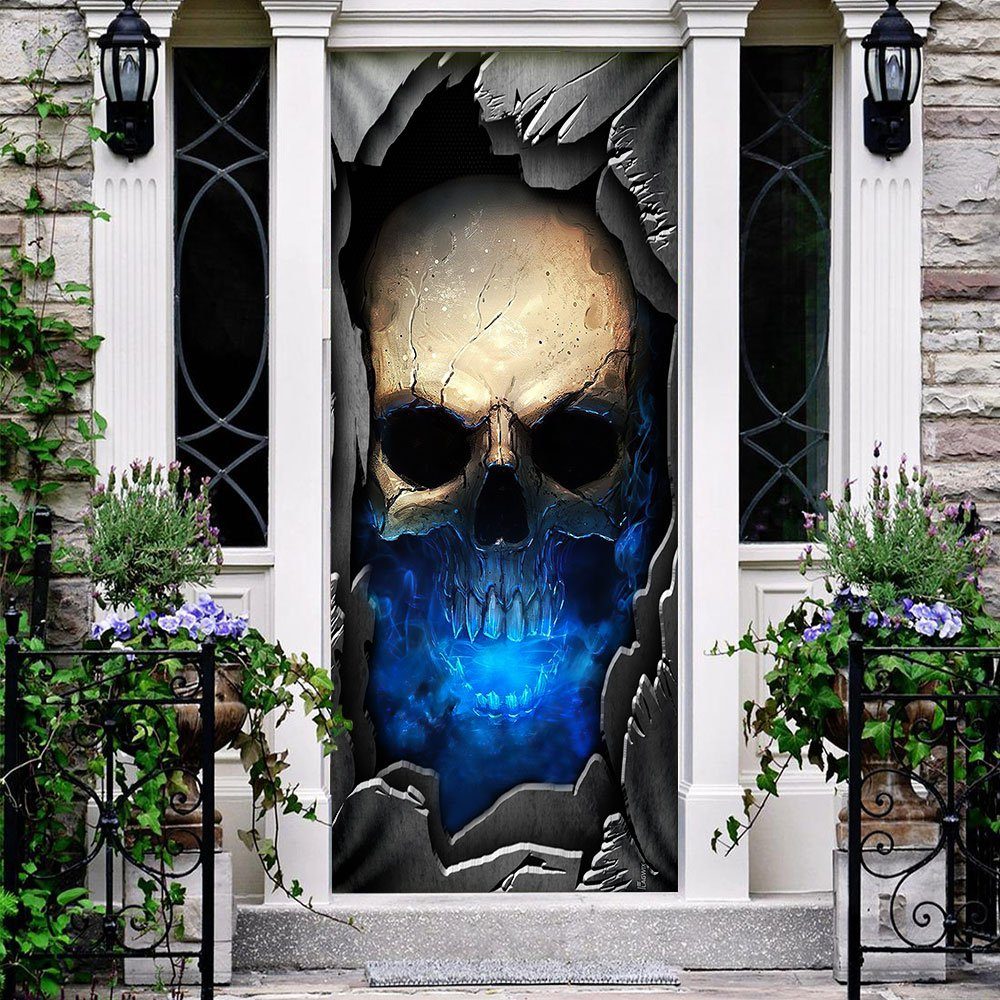 Skull Bones Of The Head Door Cover