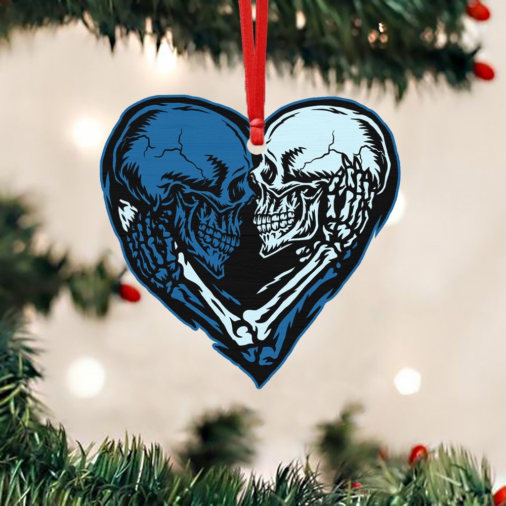 Skull Couple Ornament TQN542O