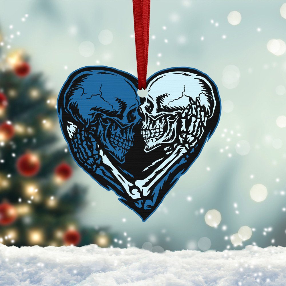 Skull Couple Ornament TQN542O