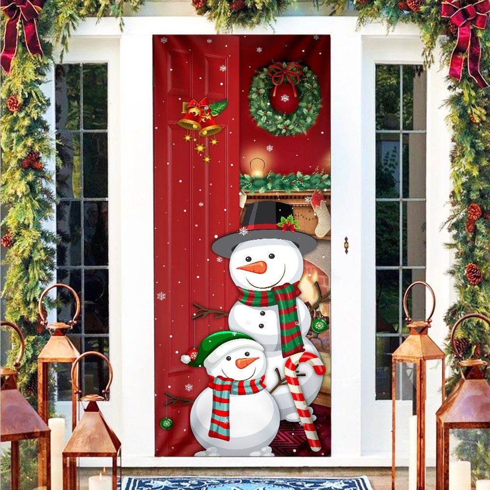 Snowman Christmas Is Coming Door Cover MLN642D