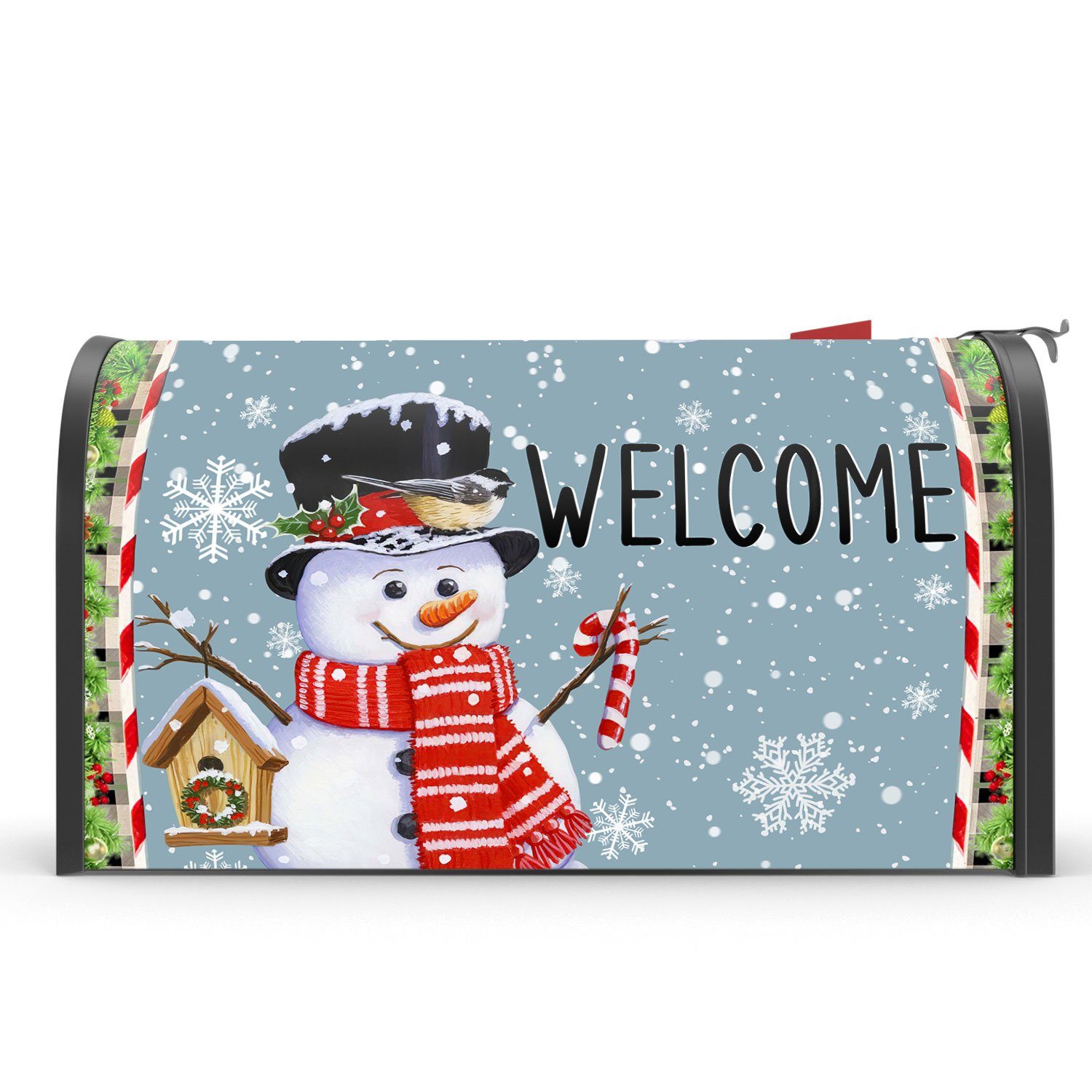 Snowman Christmas Mailbox Cover TQN675MB